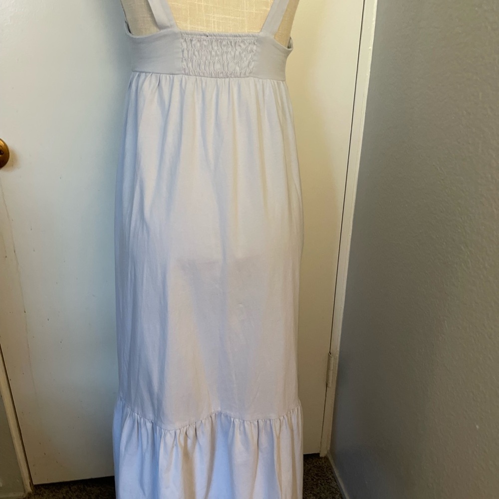 Zara Light Blue Maxi Dress - Picture 5 of 11
